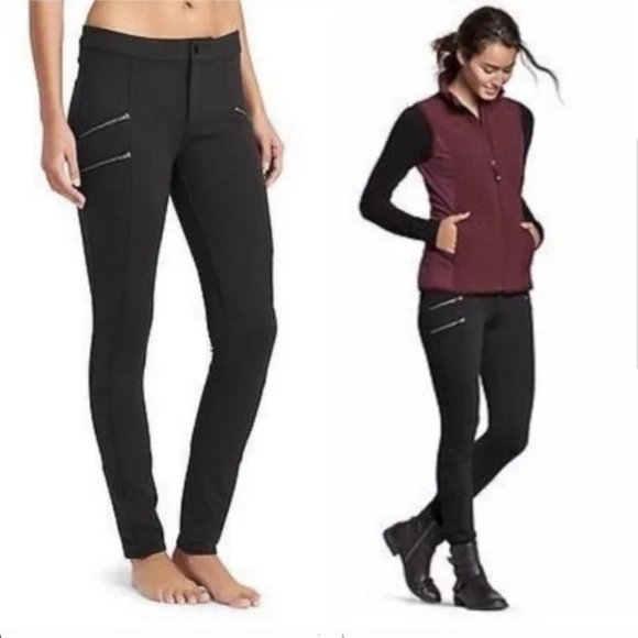 Athleta Pants - Athlete Ponte Moto Pants, Size 6